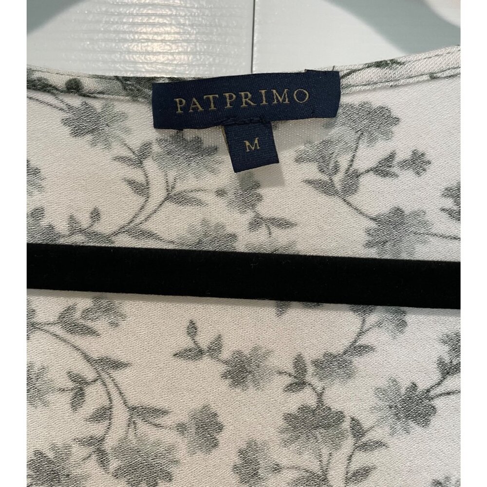 Patprimo Womens Floral Button Up Top Size M Cottagecore Forest Fairy Dainty Soft - Picture 3 of 13
